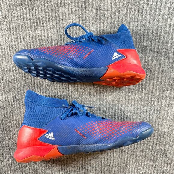 Adidas Predator 20.3 Turf Soccer Shoes Blue Red Size 7 US Men’s Cleats - Picture 4 of 11